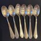 Set of 11 antique place settings – Saglier Frères & Cie, silversmiths in Paris