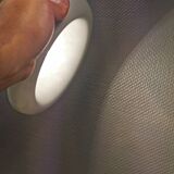 Hanging lamp in double layer glass