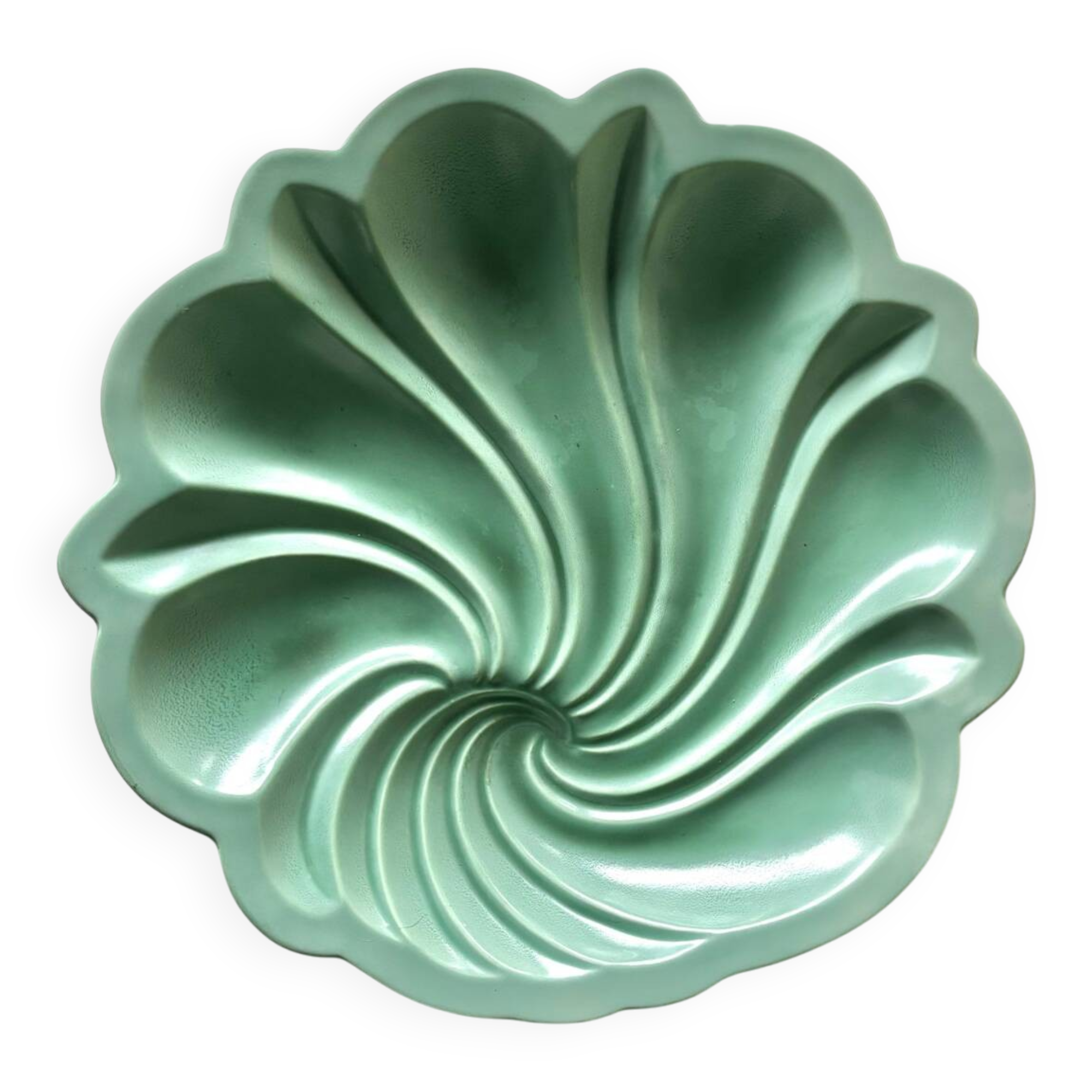 Grand Plat Celadón  pour Gefle Porslinsfabrik 1930s