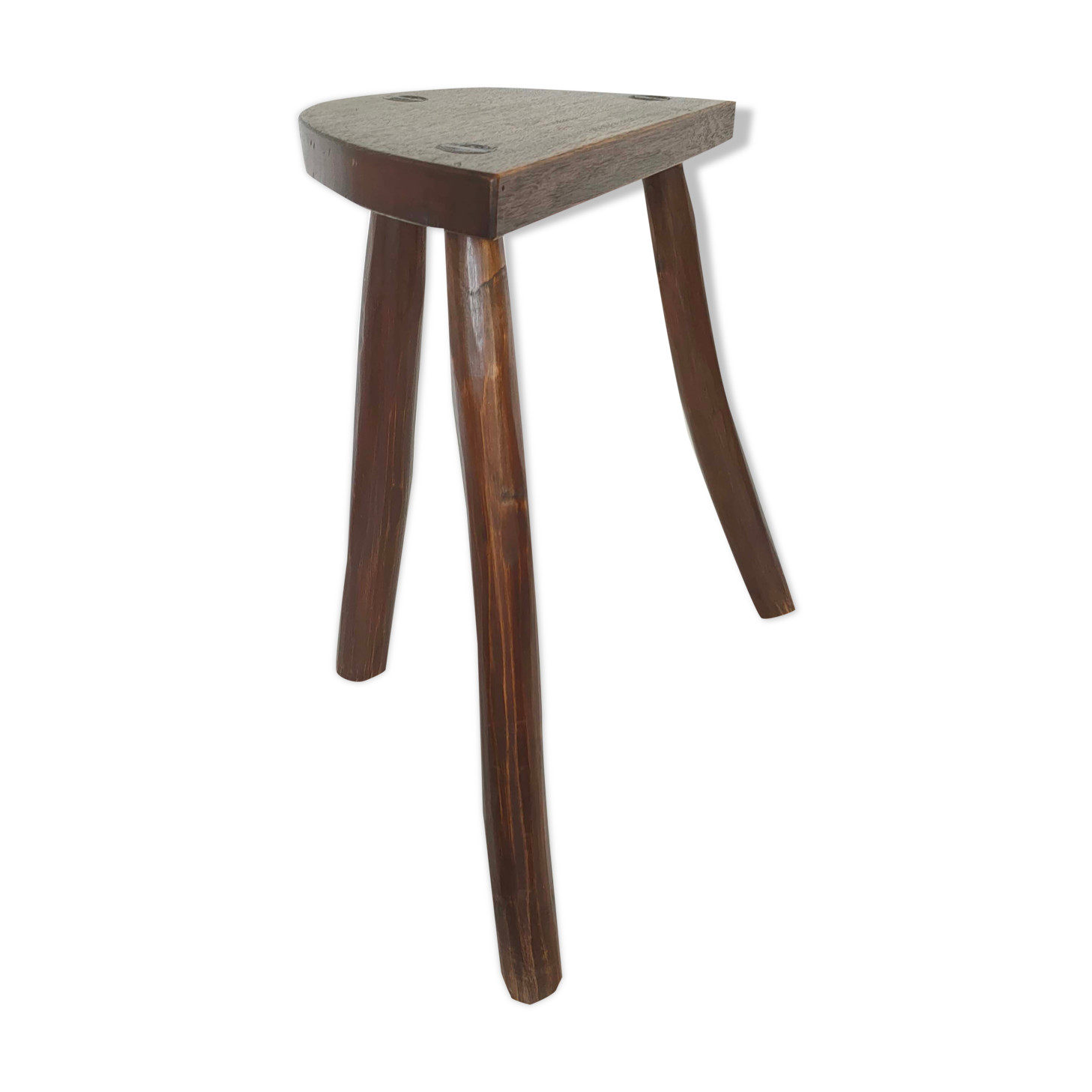 Tripod wood stool