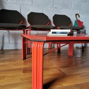 Table basse par hartmut s. engel pour fröscher, circa 1980.