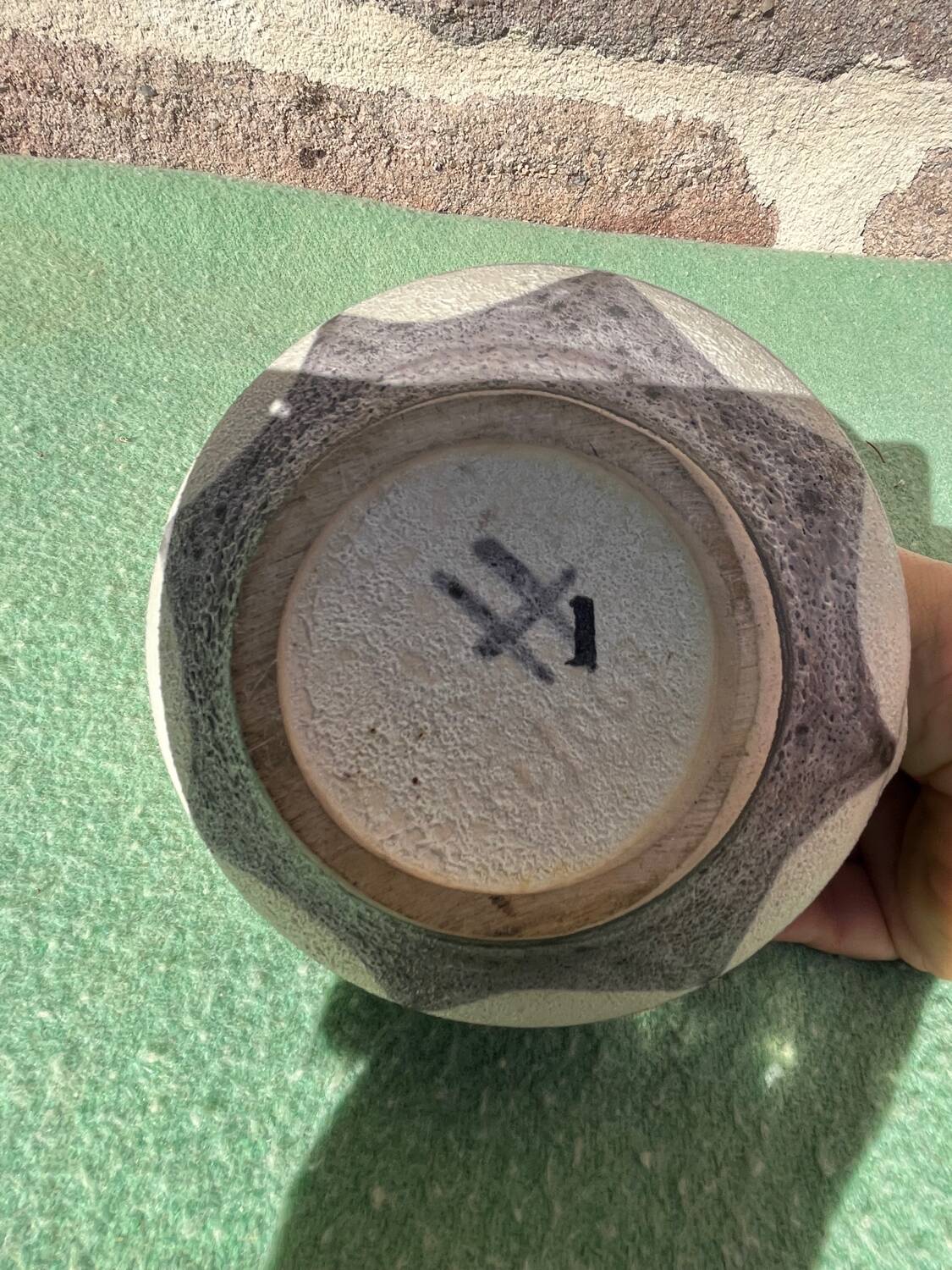 Vintage ceramic pitcher