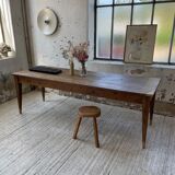 Oak farmhouse table