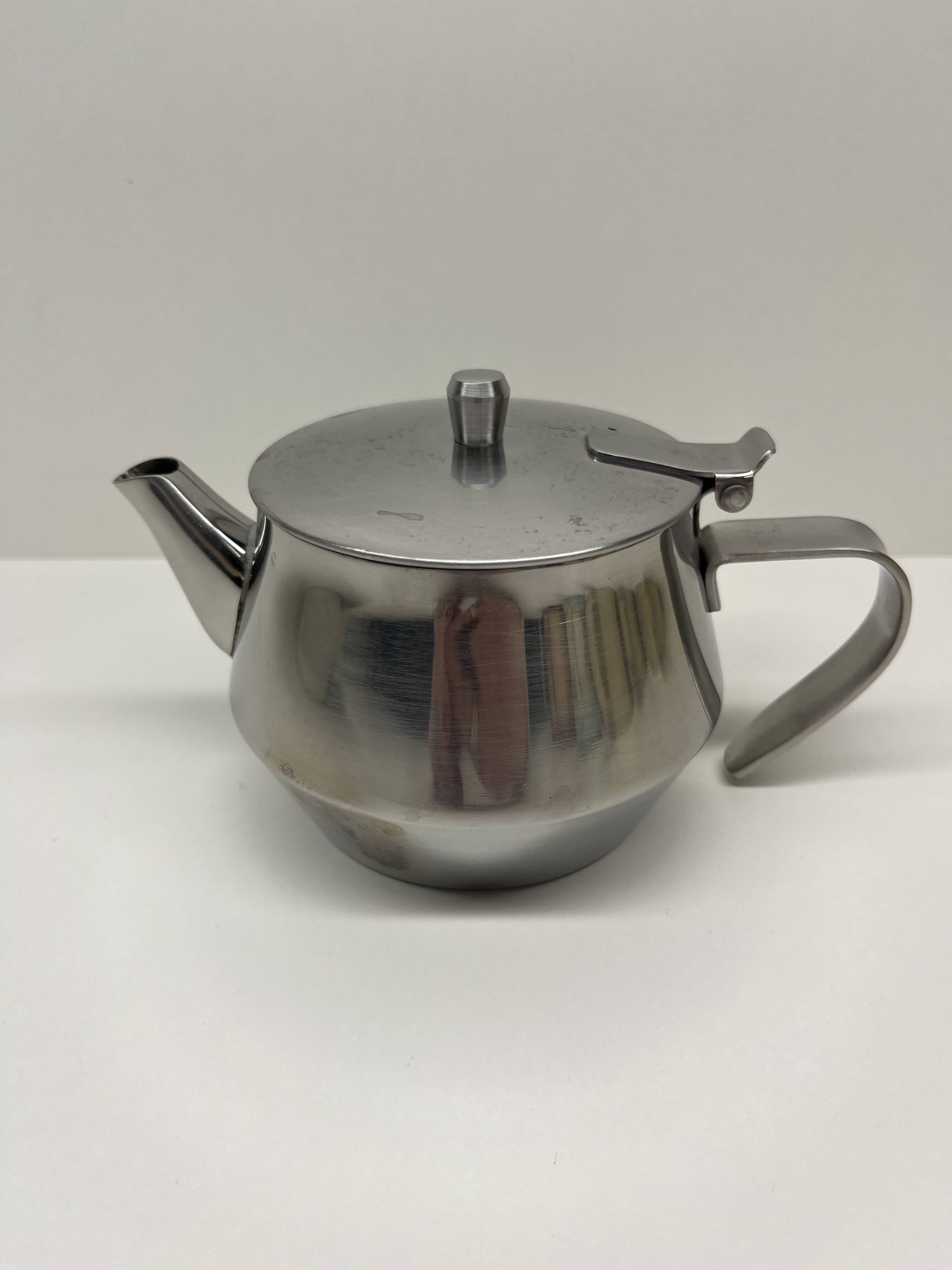Stainless steel teapot