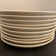 10 Longchamp dessert plates, floral model