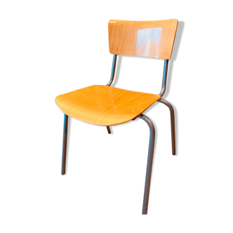 Chaise d’école années 80