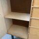 Vintage 20-drawer craft cabinet, 1960s in raw wood