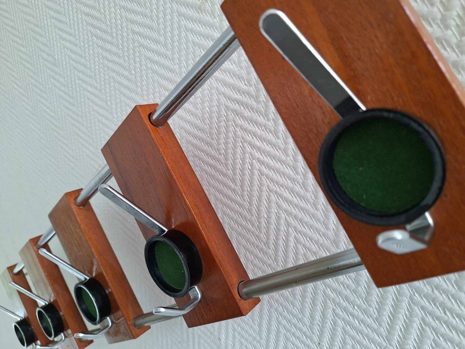 Vintage coat rack, old coat hook furniture for entrance