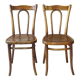 2 Thonet chairs n°206 circa 1910 Art nouveau seats