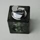 Black ice lighter by Antonio Imperatore, murano glass, Italy, 1970