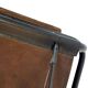 Vintage Breuer style leather chair B32/34 Italian Design in black