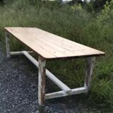 Solid wood table