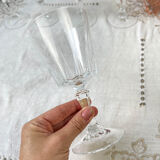 6 Cristal D'Arques water glasses model "VERSAILLES"
