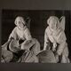 Photo argentique Bernard Darot tombeau de François II deux anges XXe