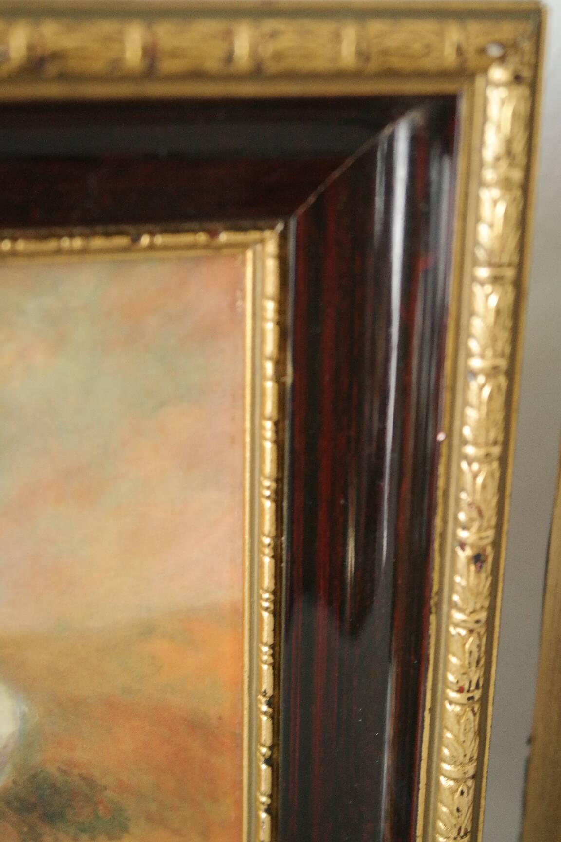 Trio of reproductions of famous vintage painters' tableaux.