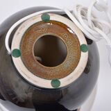 Lampe en grès danoise du milieu du siècle modèle 1059 par Einar Johansen pour Soholm