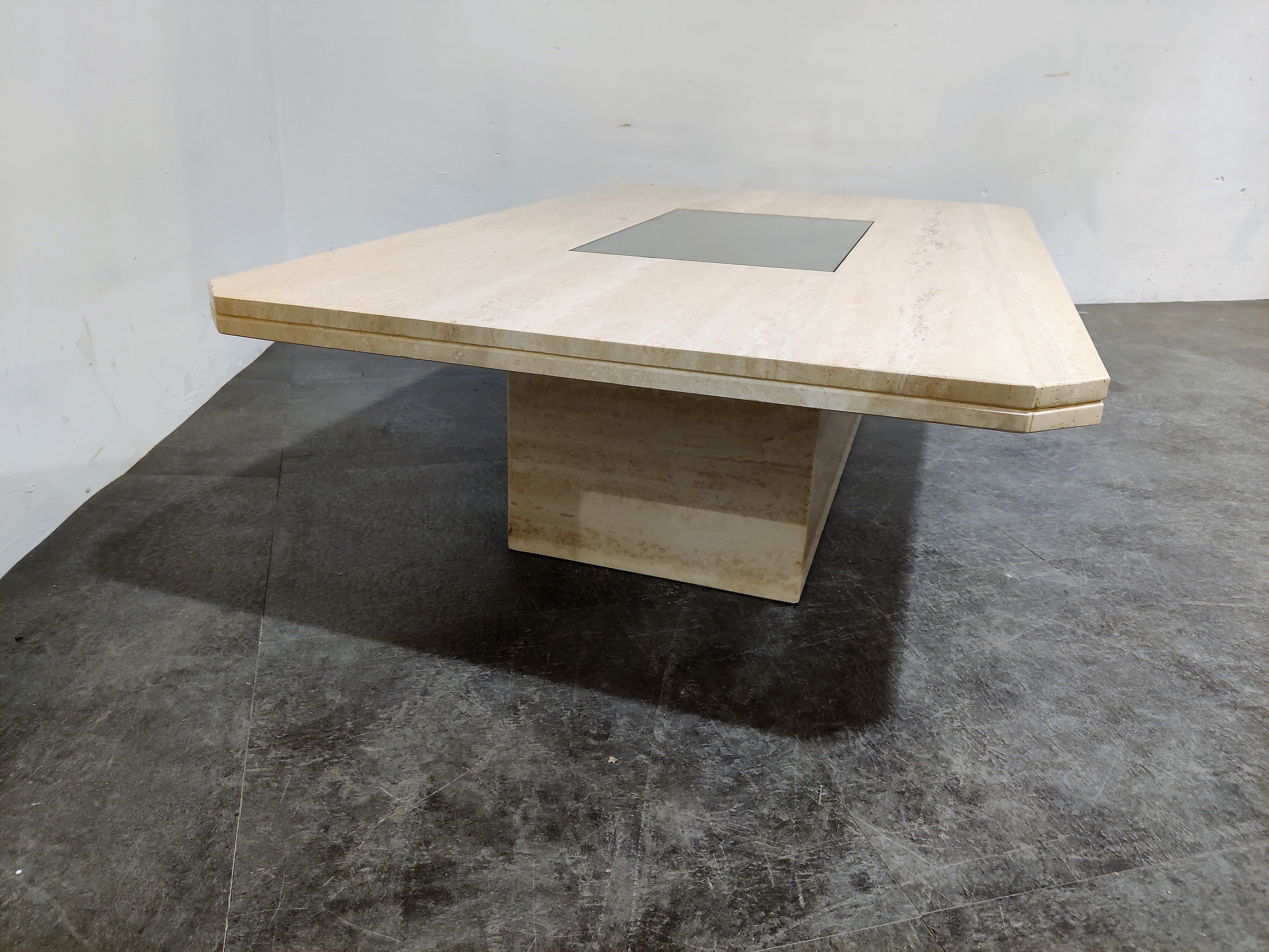 Table basse vintage par Georges Mathias, années 1970