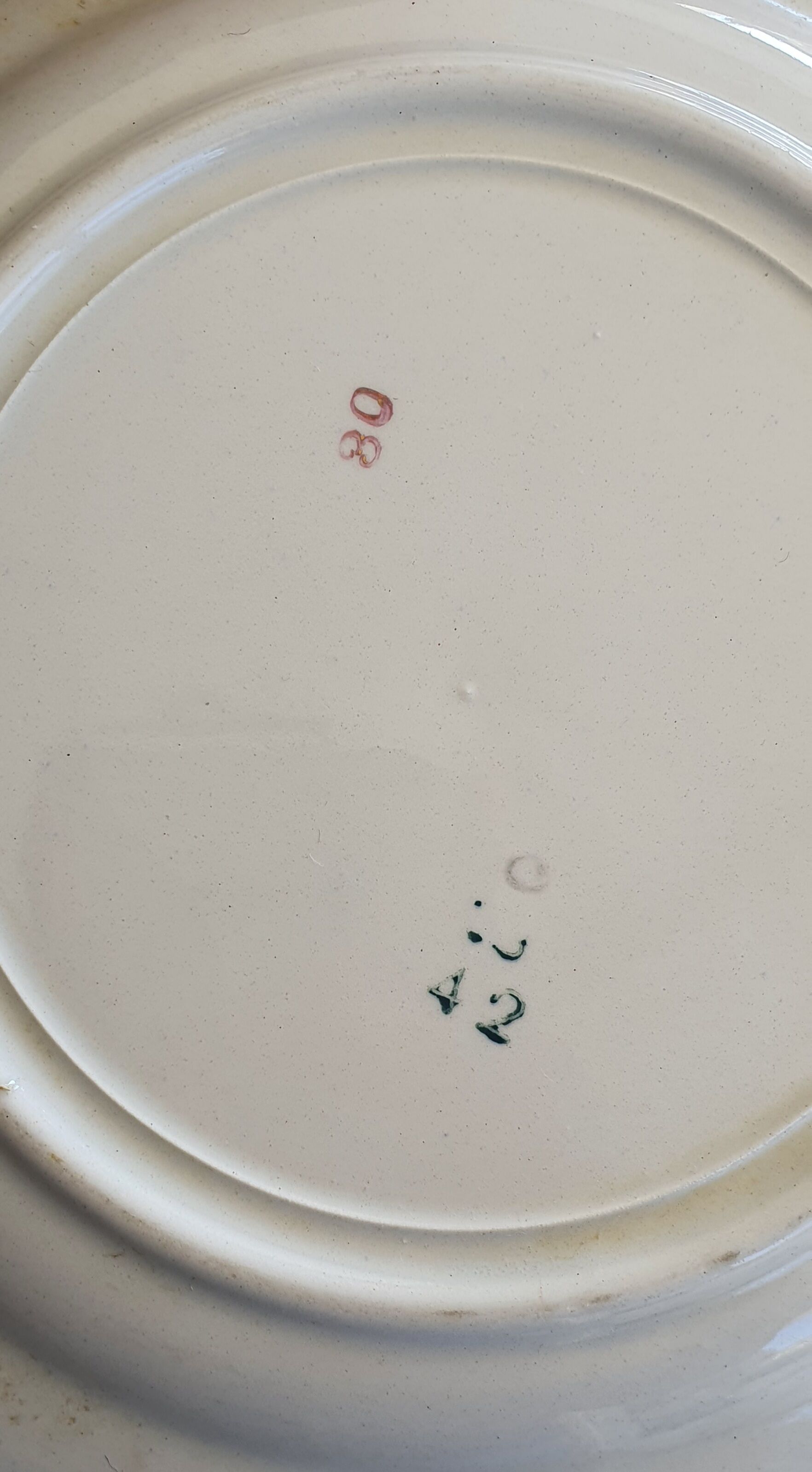 Nursery rhyme dessert plates