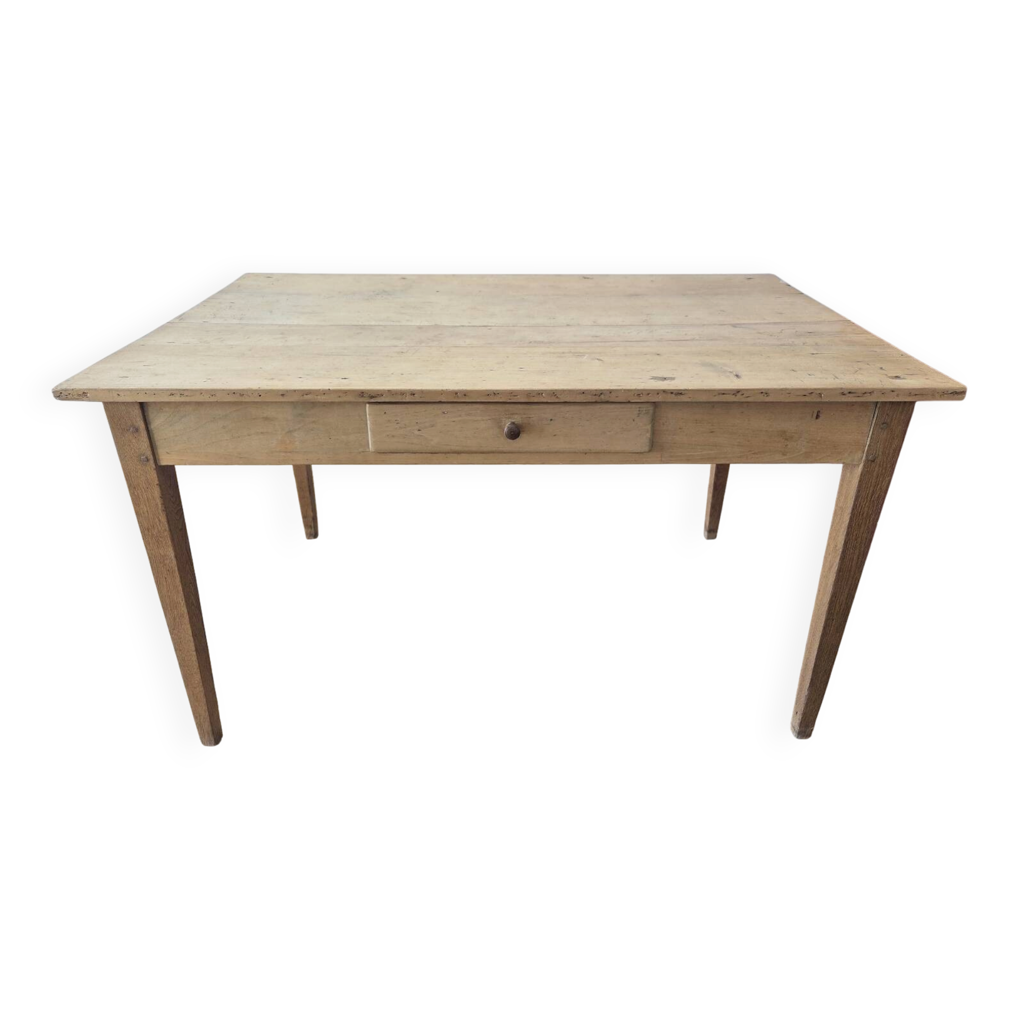 Old farmhouse table for 4/6 people.