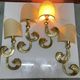 Large Brass Sconces Set of 4 by Hans Möller, Germany, 1960s