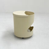 White Robo side table by Joe Colombo for Elco, 1970