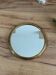 Vintage gold mirror plateau