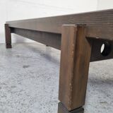 Brutalist coffee table, 80s