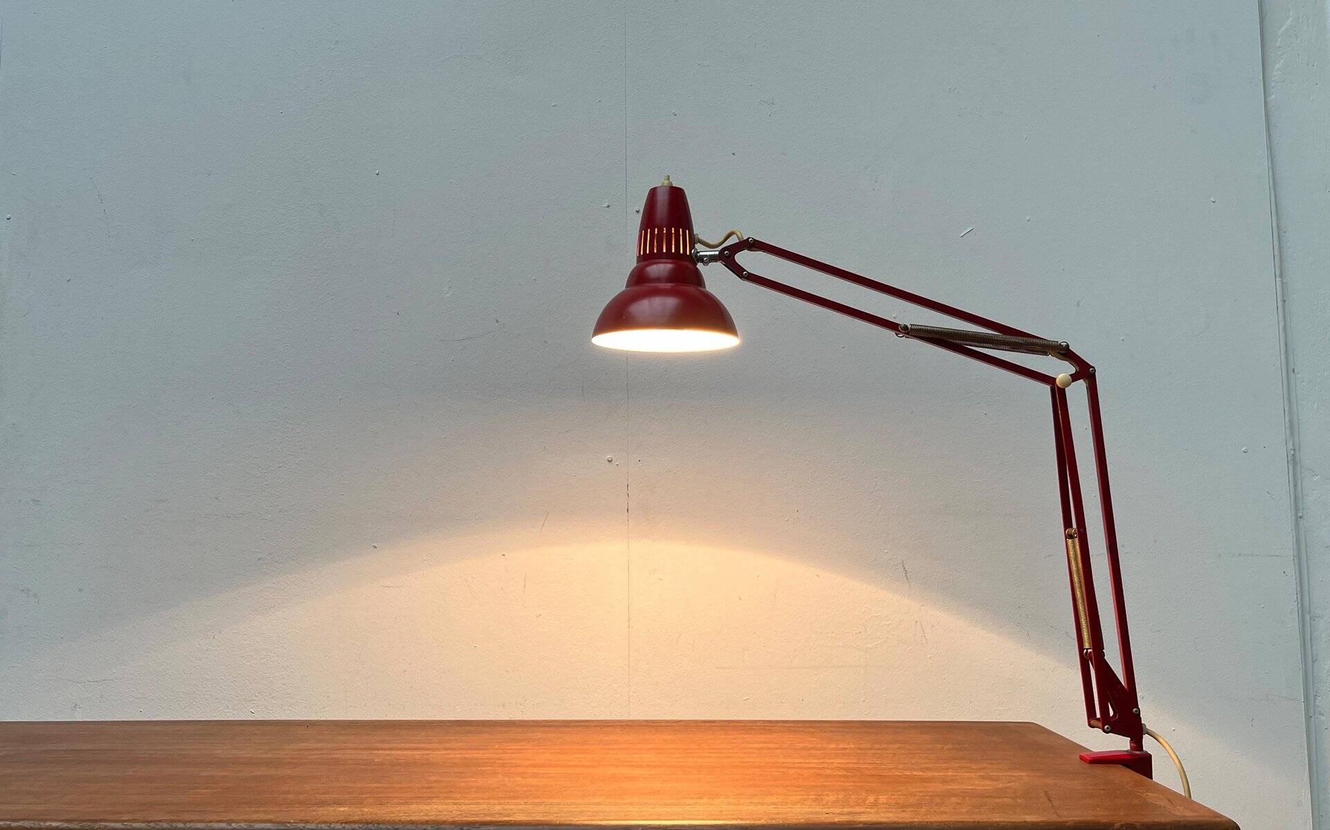 Mid-Century Swedish desk lamp by Ledu, 1960s