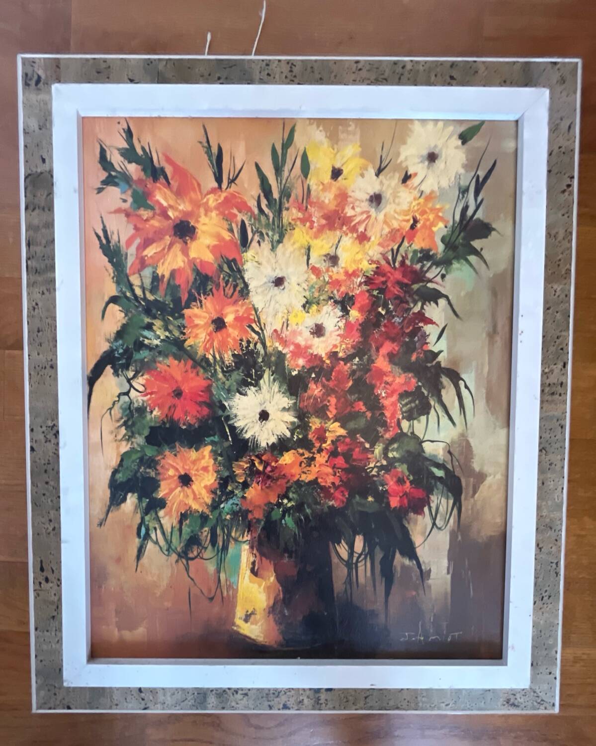 Painting, oil on canvas "Bouquet of Flowers"