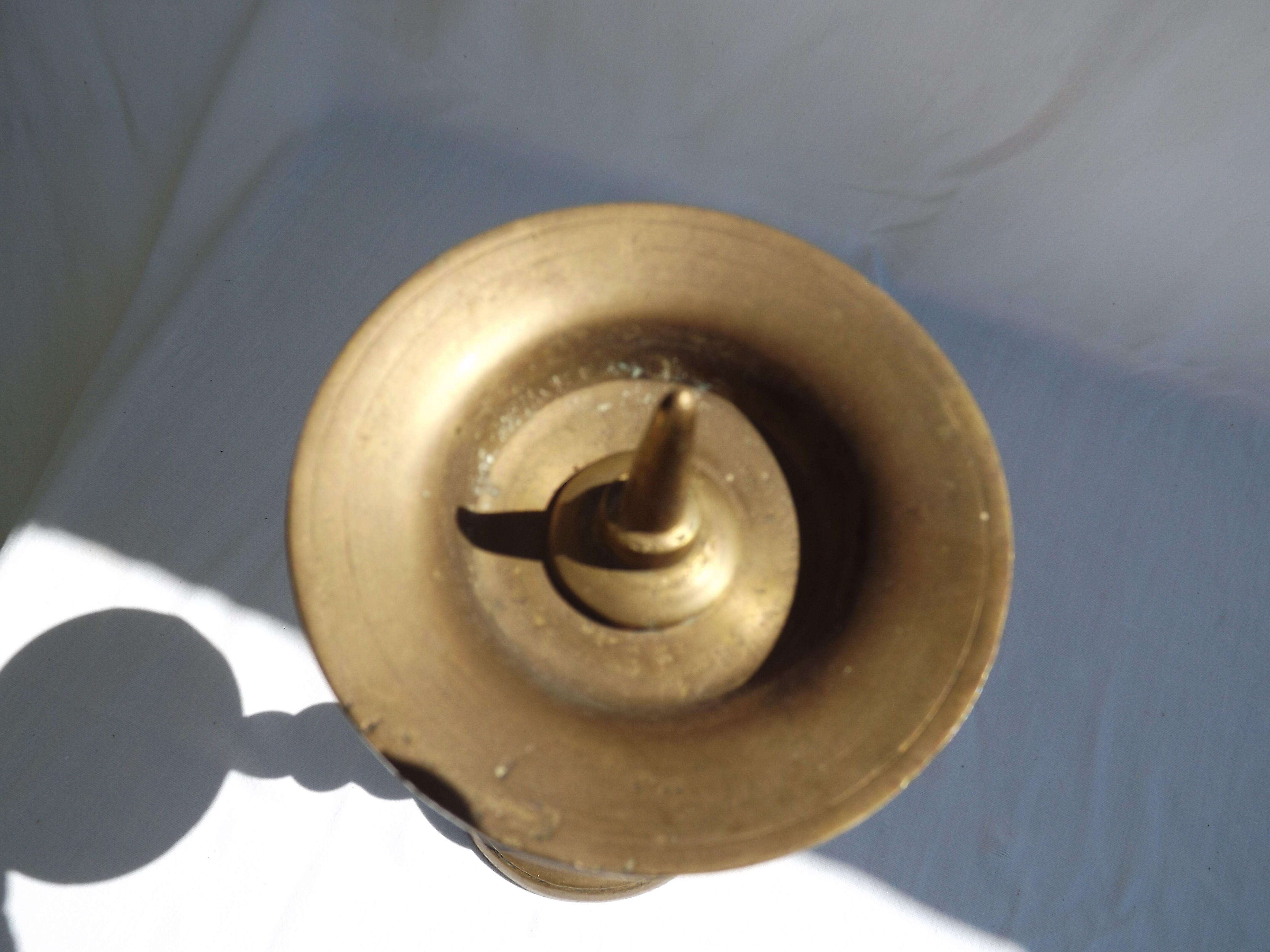 Pique candle in bronze XVIIl