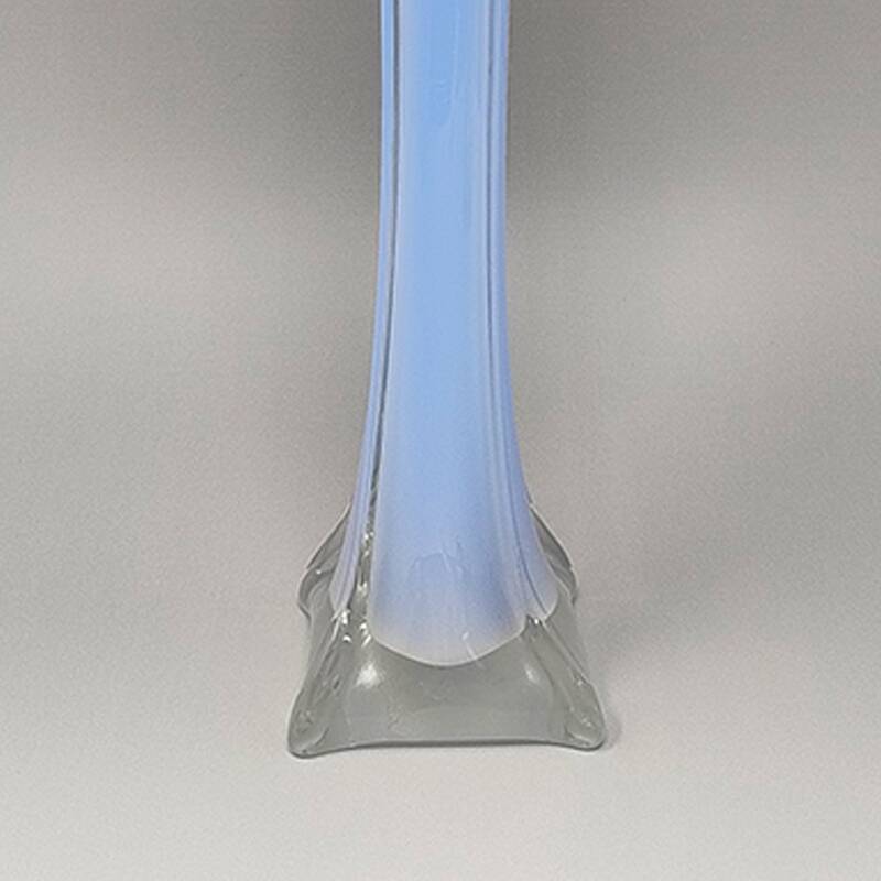 1960s Astonishing Jack in the Pulpit "Calla Lily" vase in Murano Glass