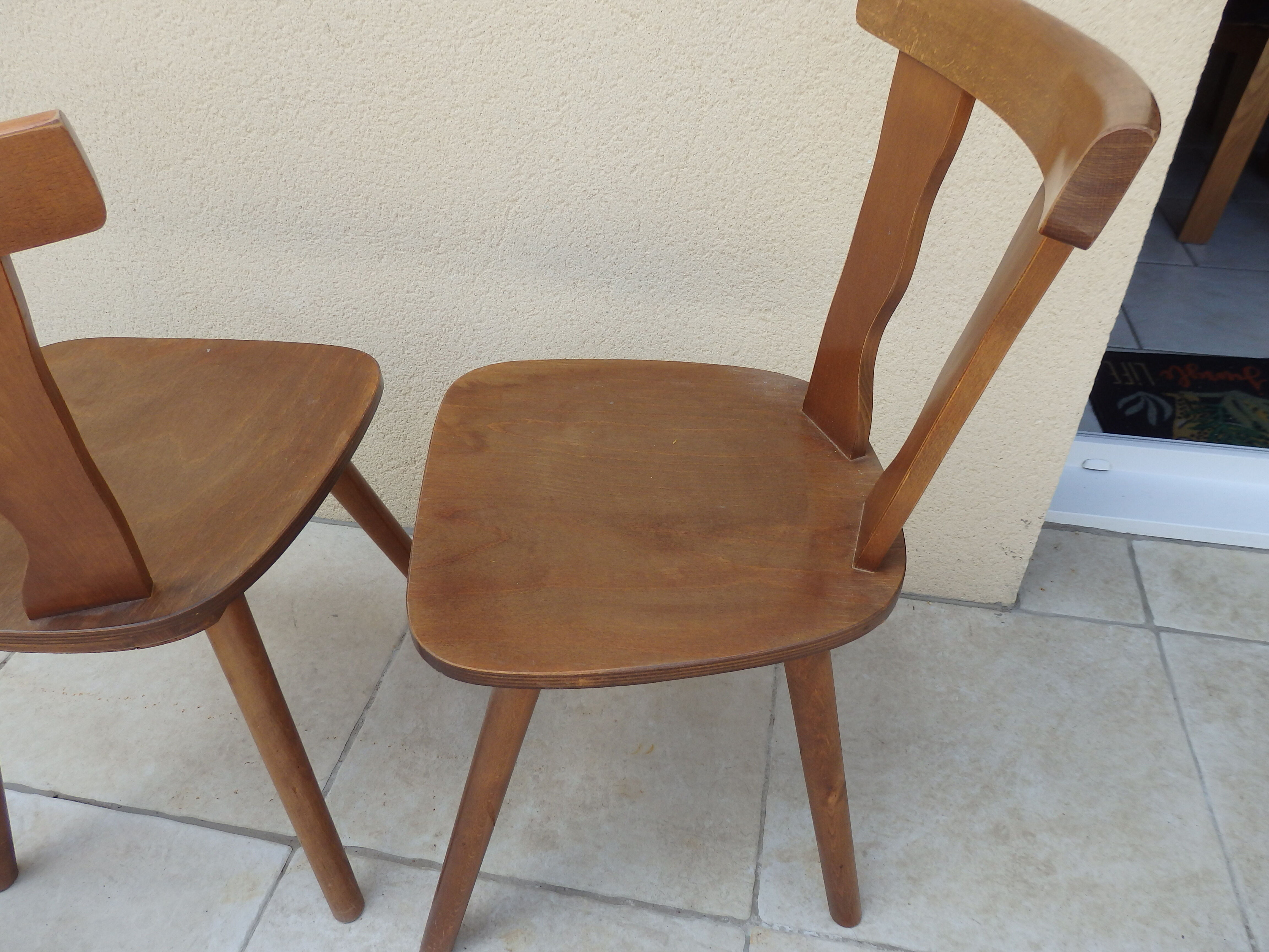Pair of vintage chairs year 60