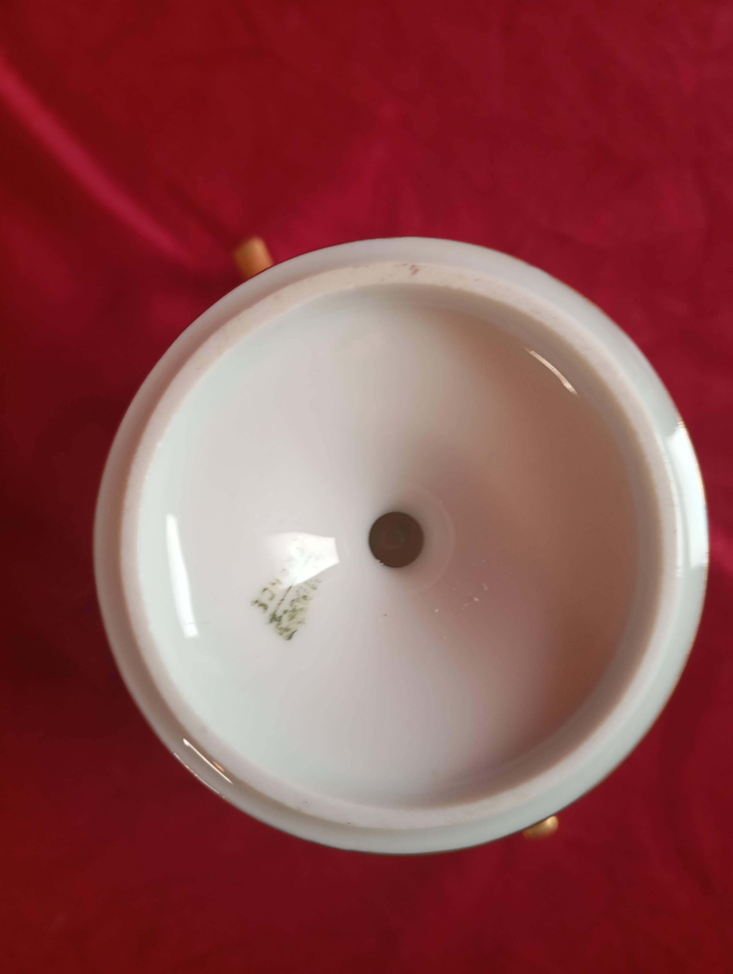 Limoges porcelain sugar bowl