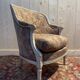 Bergère gondole de style Louis XVI
