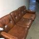 Vintage leather seat sofa