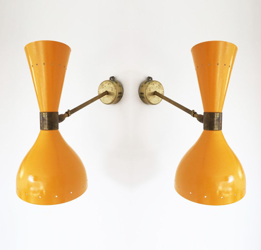 Pair of Italian sconces 1950