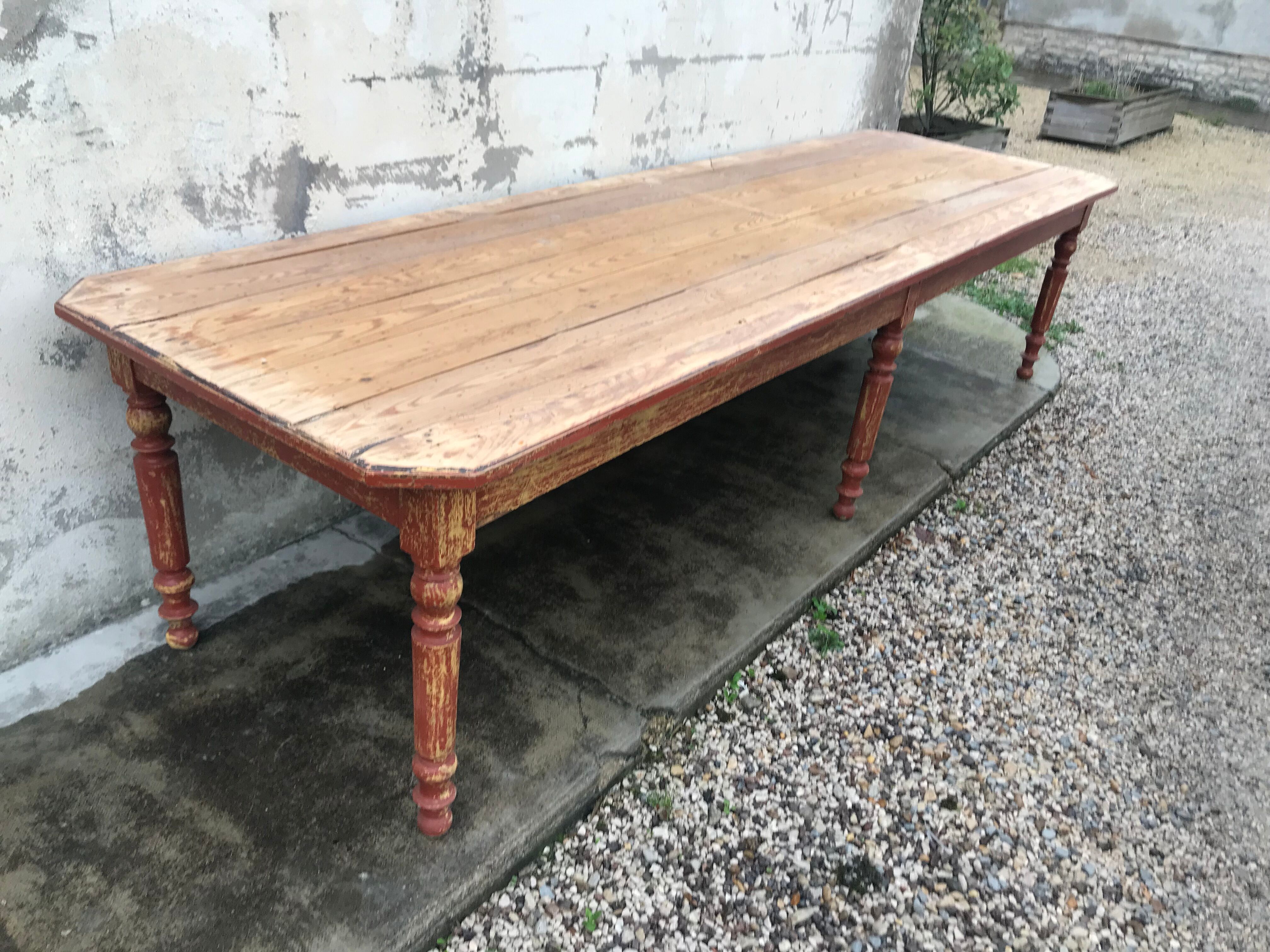 Louis Philippe style farm Table