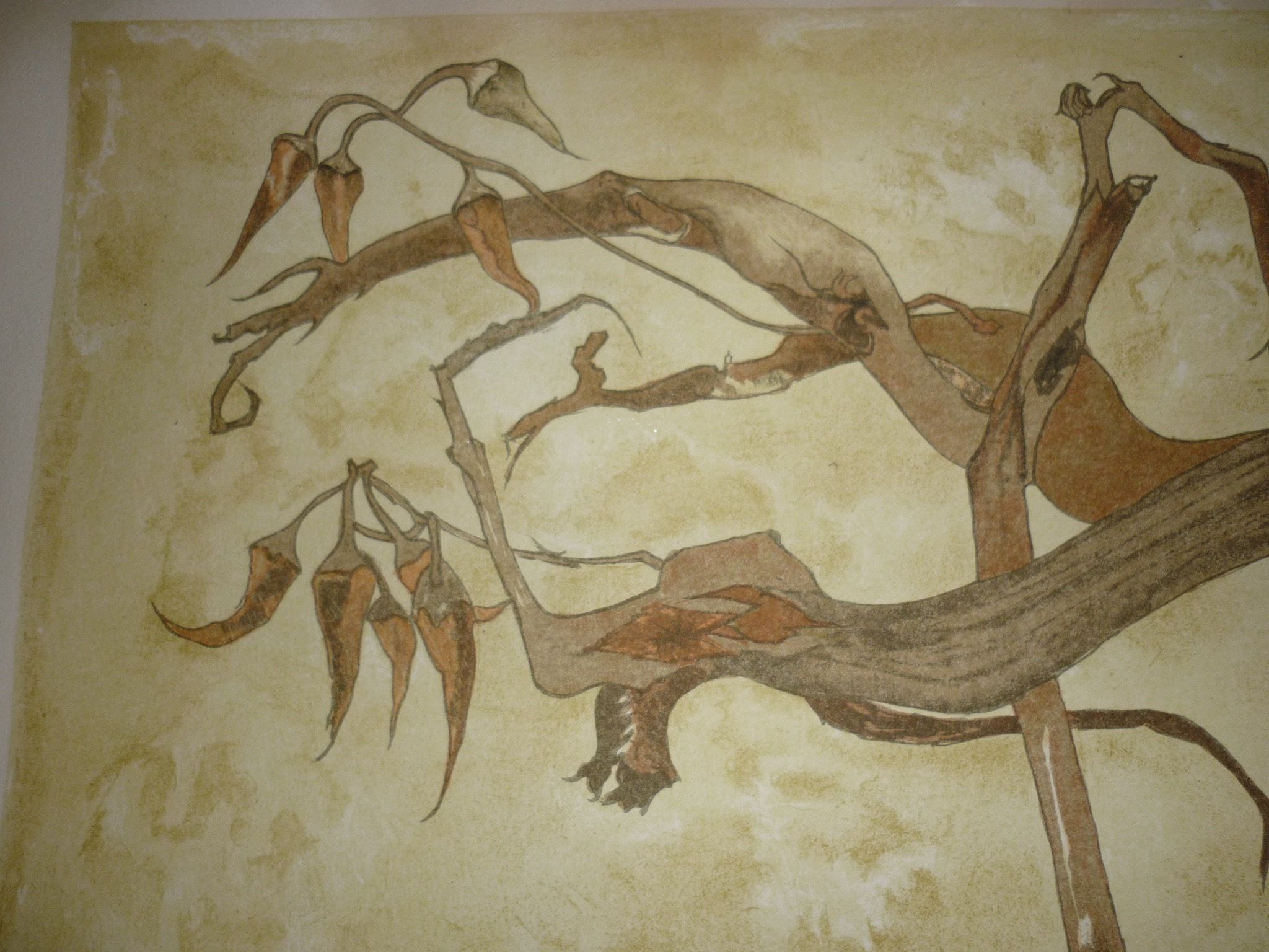 The Chestnut Stump, Litho Cl. Baly