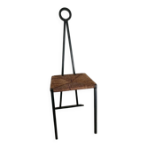 Jean Luc Breteau rarissime chaise des années 50