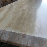 Coffee table in travertine