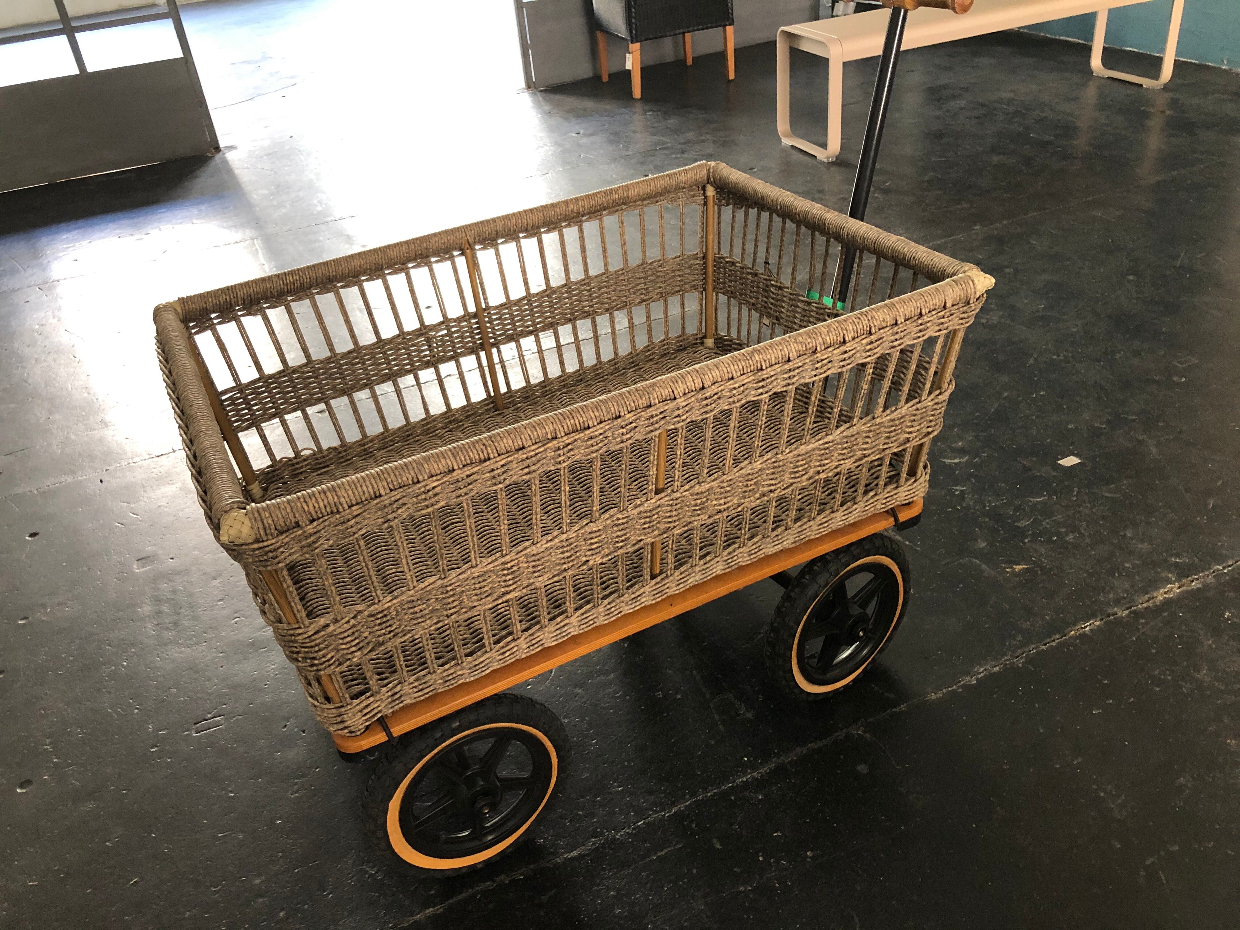 Wicker trolley from Trade Wind