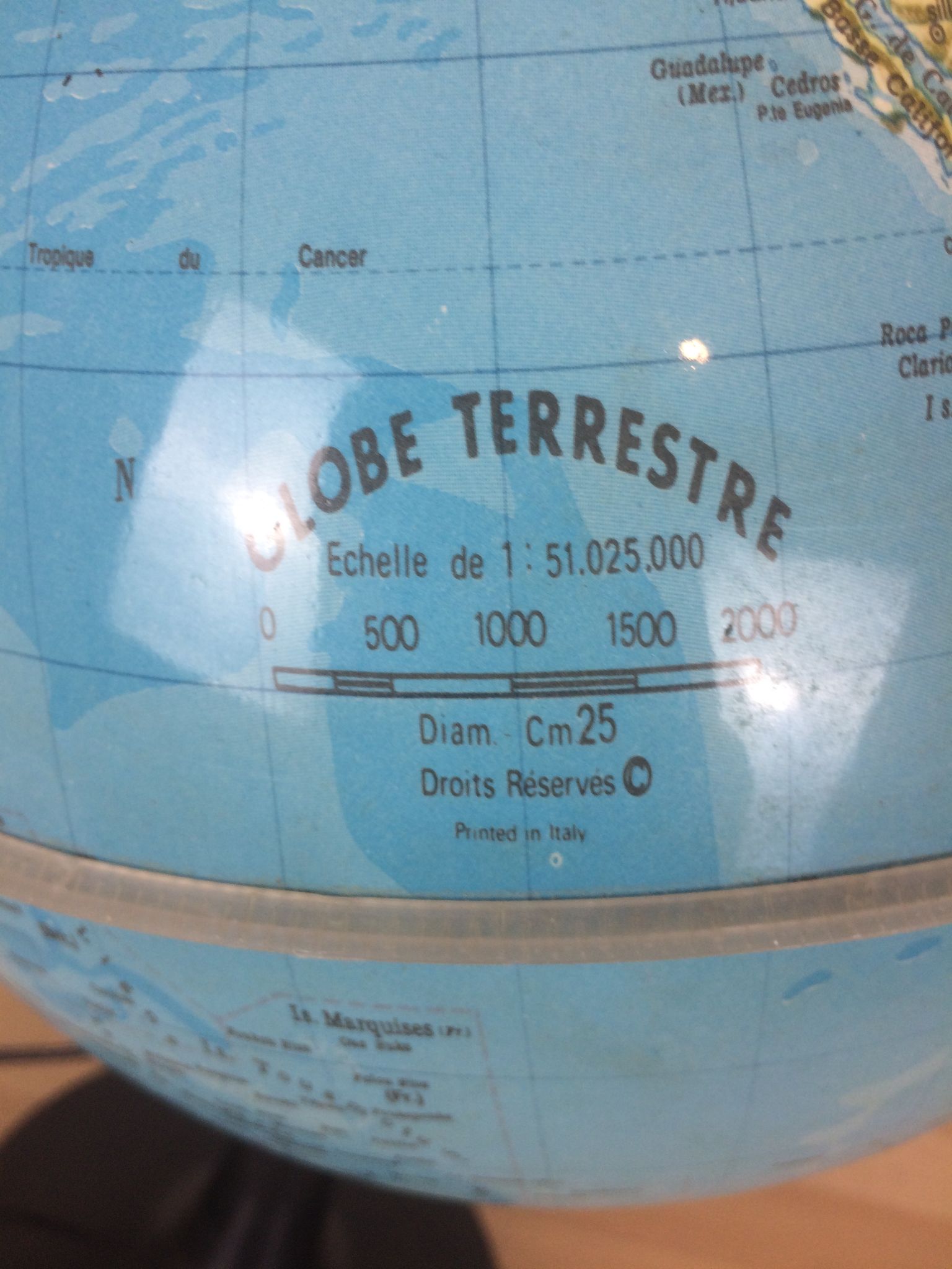 Vintage light globe