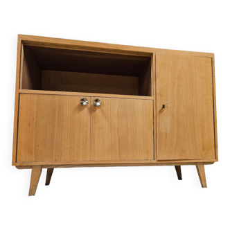 Meuble de rangement 1970" décapé