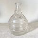 Antique carafe, daisy-decorated vase
