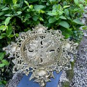 Large bronze fruit bowl from the 19th century.