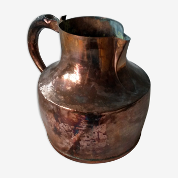 Copper pitcher