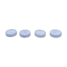 Set de 4 plafonniers erco des années 60 pointes de diamant diamètre 35cm