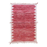 Raspberry Kilim Rug - 306 x 203 cm