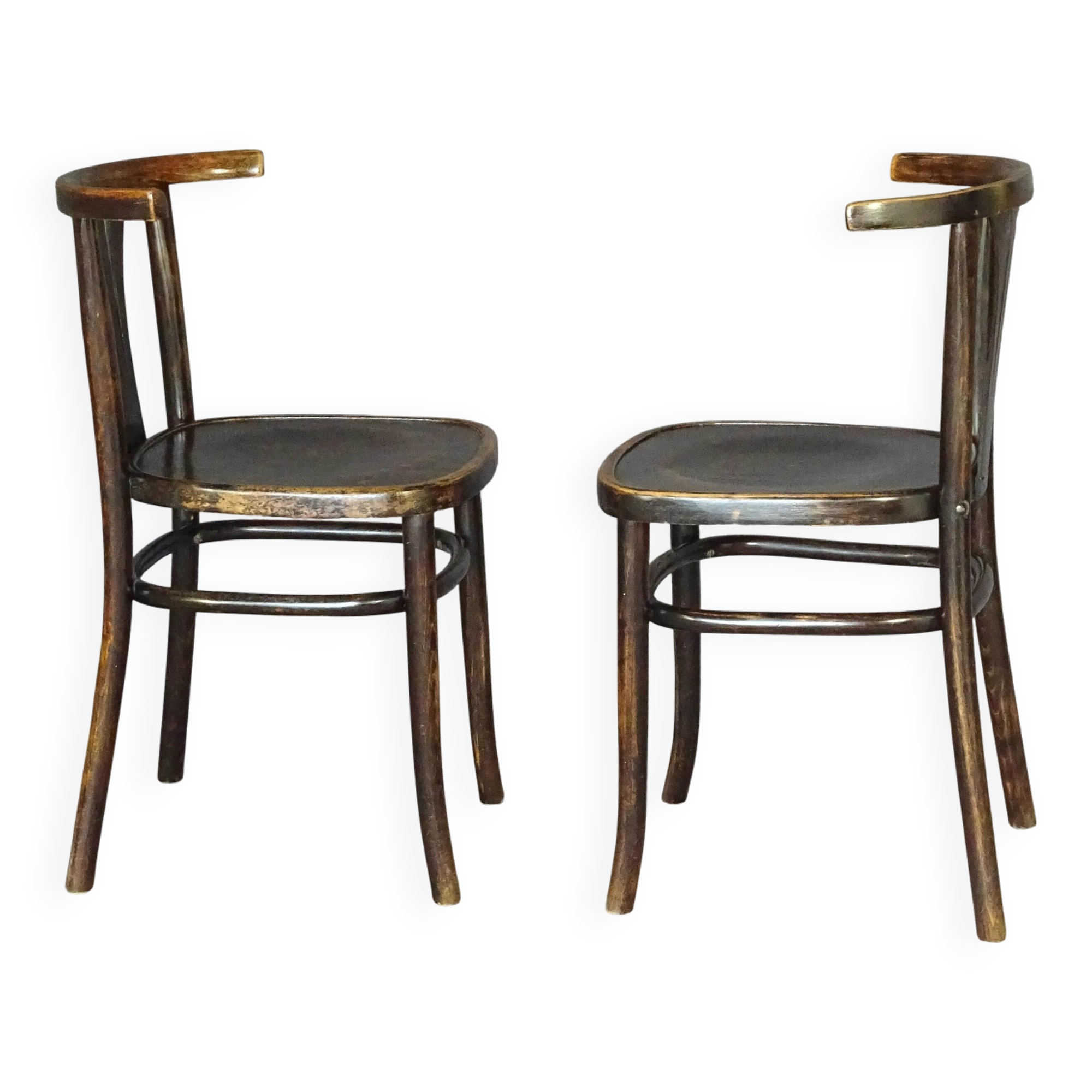 2 chaises " bistrot " Pologne 1939 Bentwood