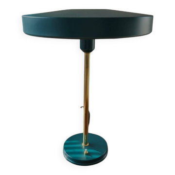 Lampe de bureau vintage Philips Timor, jaren1960, modèle vert